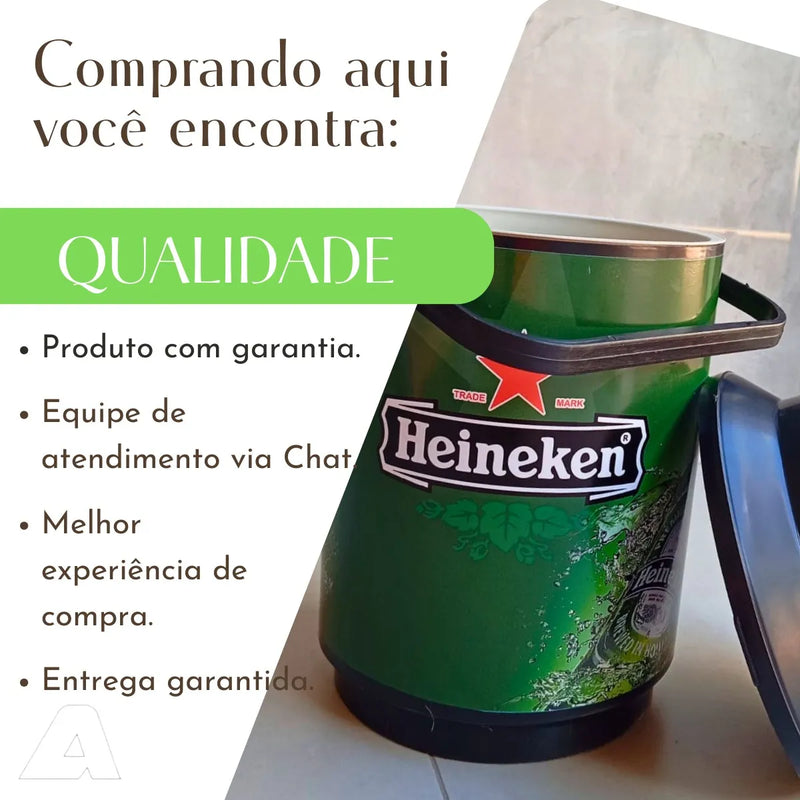 Cooler Personalizado Heinekein