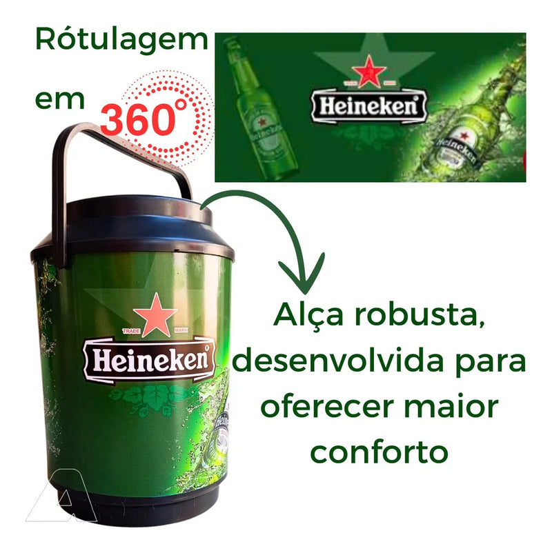 Cooler Personalizado Heinekein