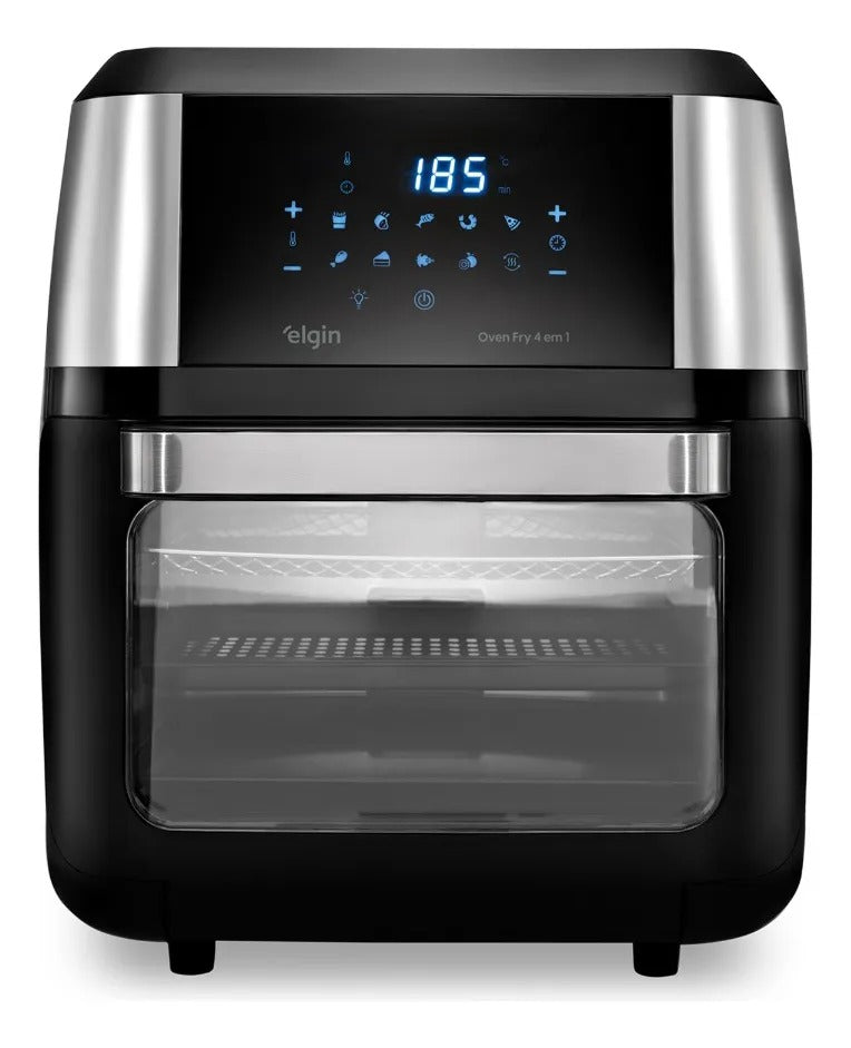 Fritadeira e Forno Air Fryer Oven Fry Elgin 12 Litros 1.800W