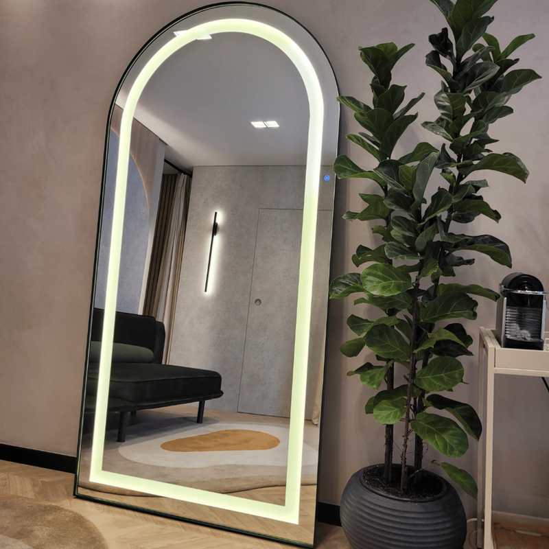 Espelho De Led Orgânico Moderno Luxo Decorativo