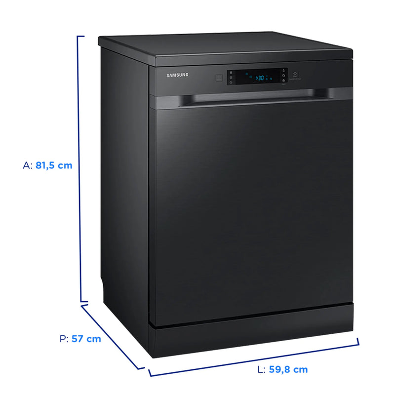 Lava Louças Samsung 14 Serviços Display de LED DW60C7050FG/AZ - Black Inox - 110 Volts
